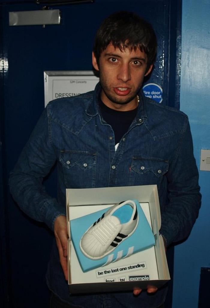 Rapper Example and the Adidas Cake