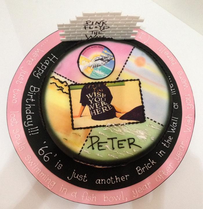 Pink Floyd Birthday Cake