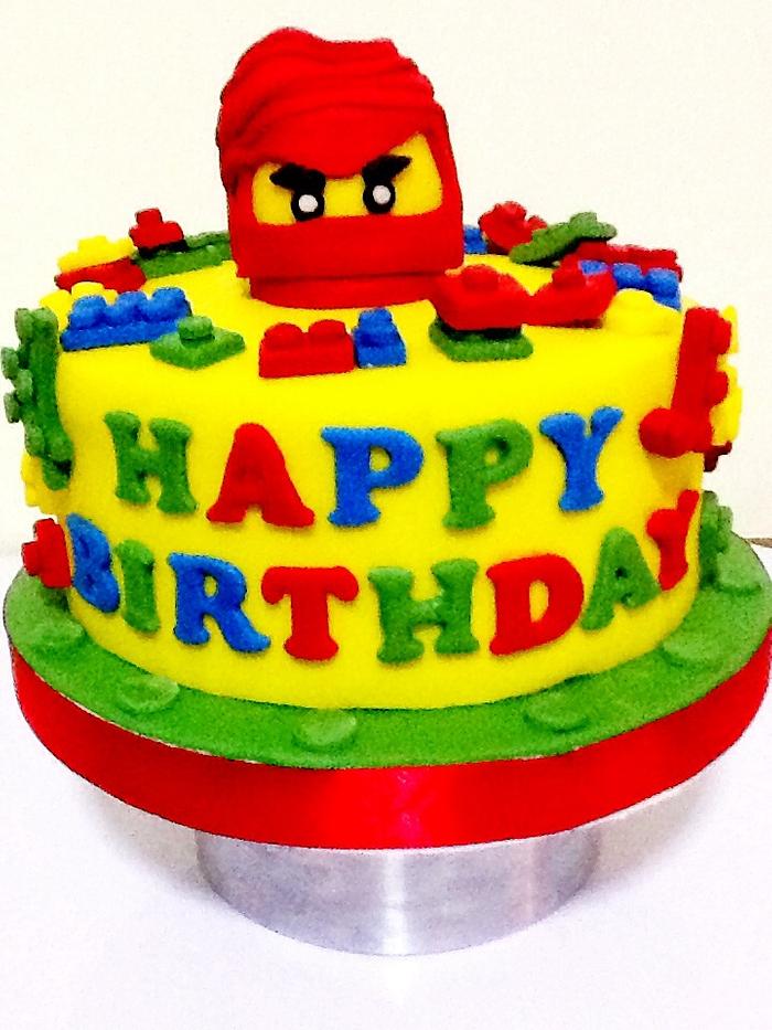 Lego Themed Cake