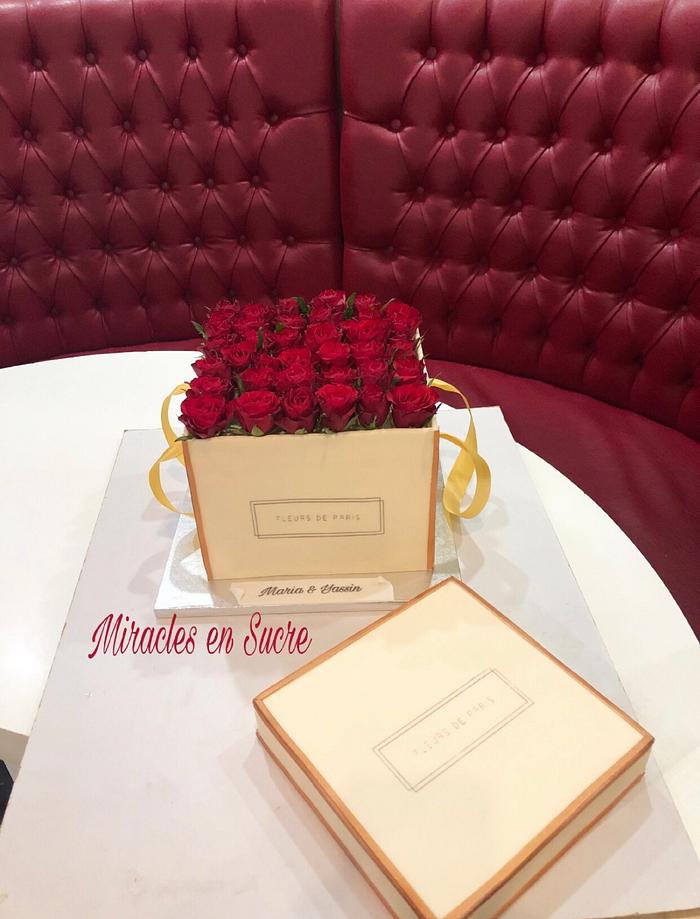Fleurs de Paris cake