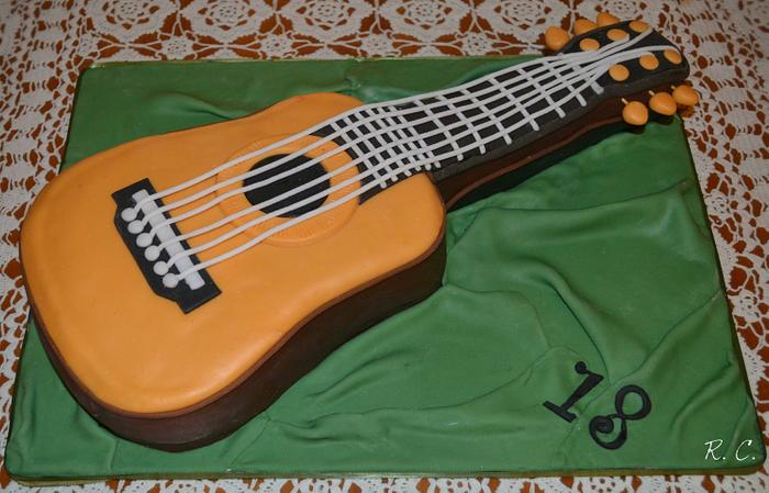 Guitar Cake!