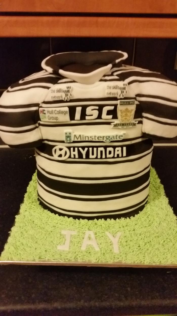 Rugby themed cake | The Fairy Godmothers