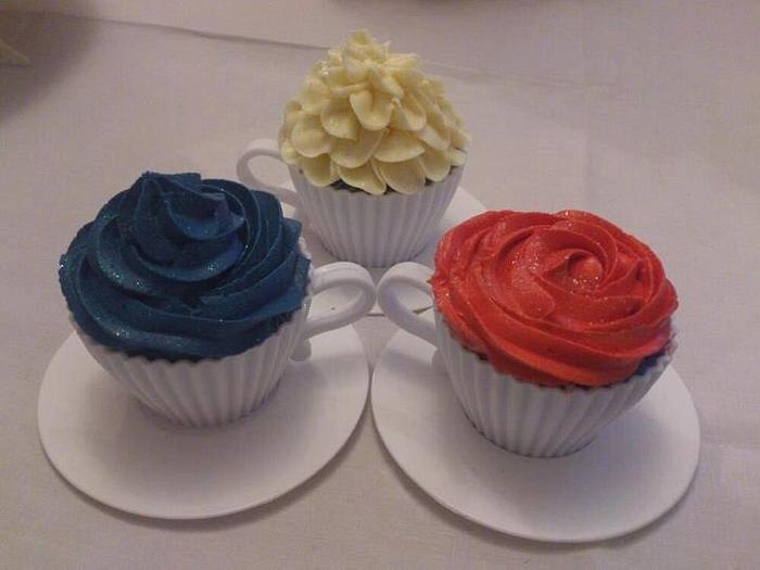 Jubilee cupcakes
