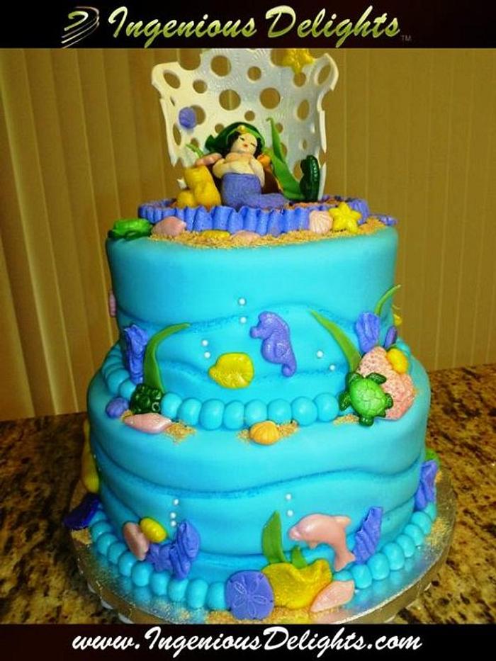 Under The Sea Birthday Cake