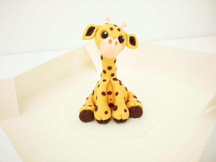 Giraffe Cake Topper