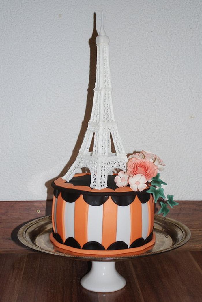Eiffeltower Cake