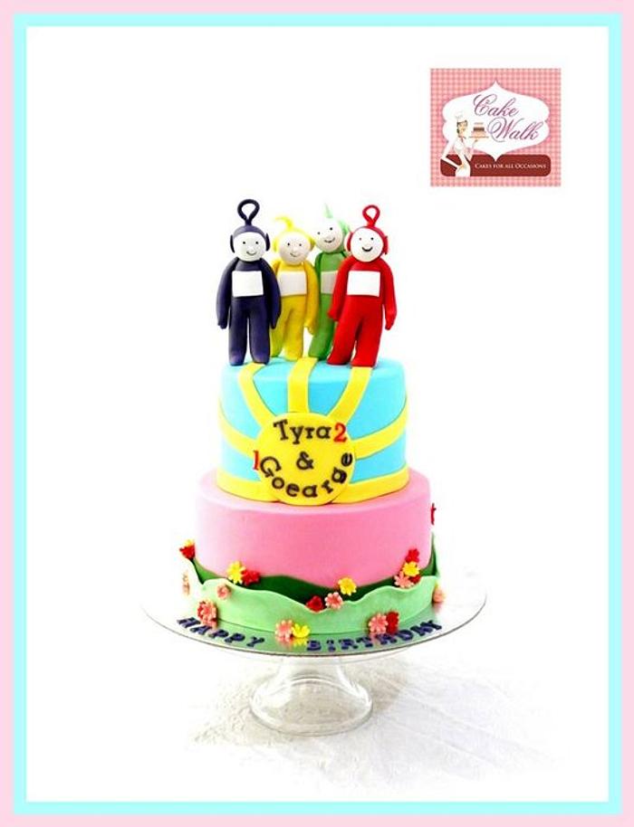 Teletubbies Theme Cake