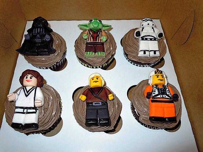 Star Wars Lego Cupcakes