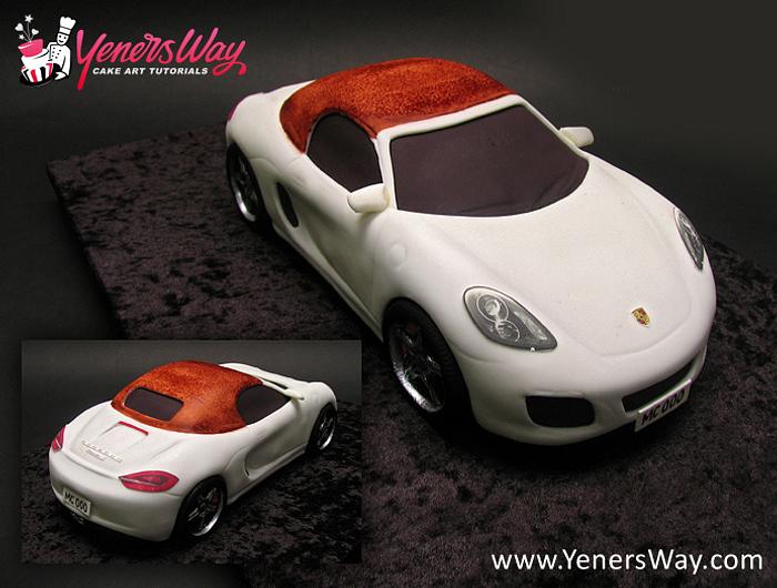 3D Porsche Cake