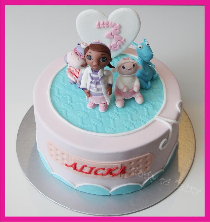 Doc McStuffins cake for Alica