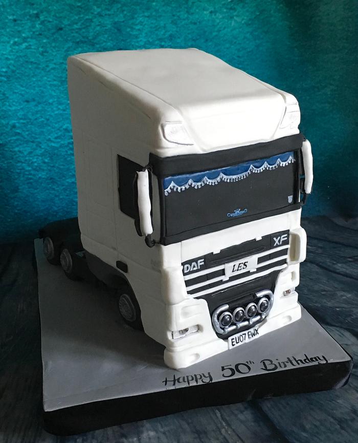 DAF truck cake 