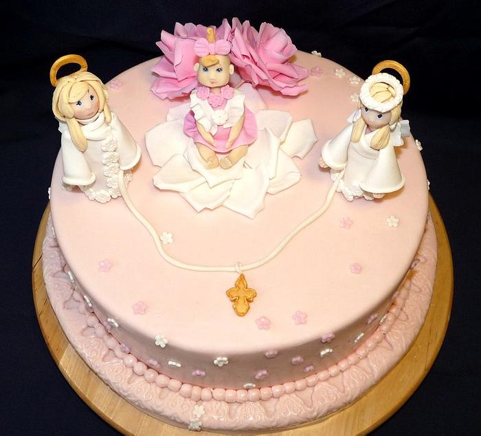 Cake for baptism