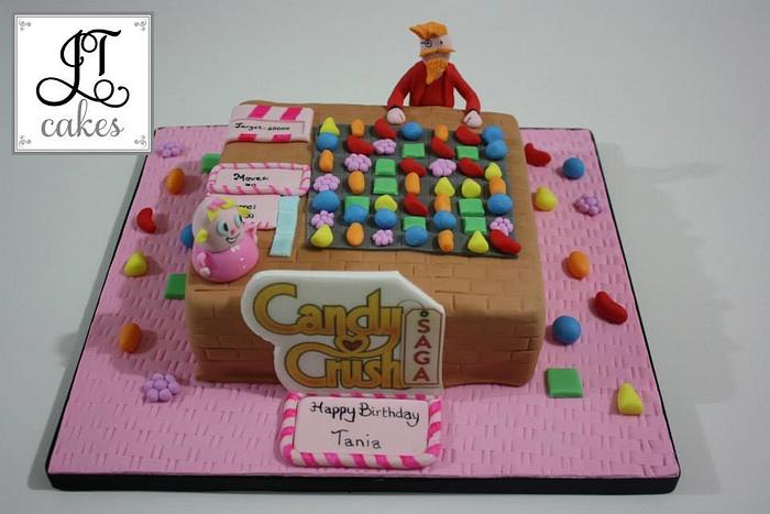 Candy crush cake