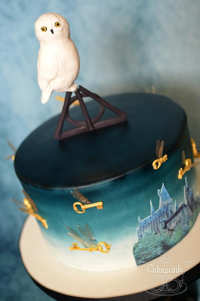 Hogwarts Challenge 50th Birthday Cake 2