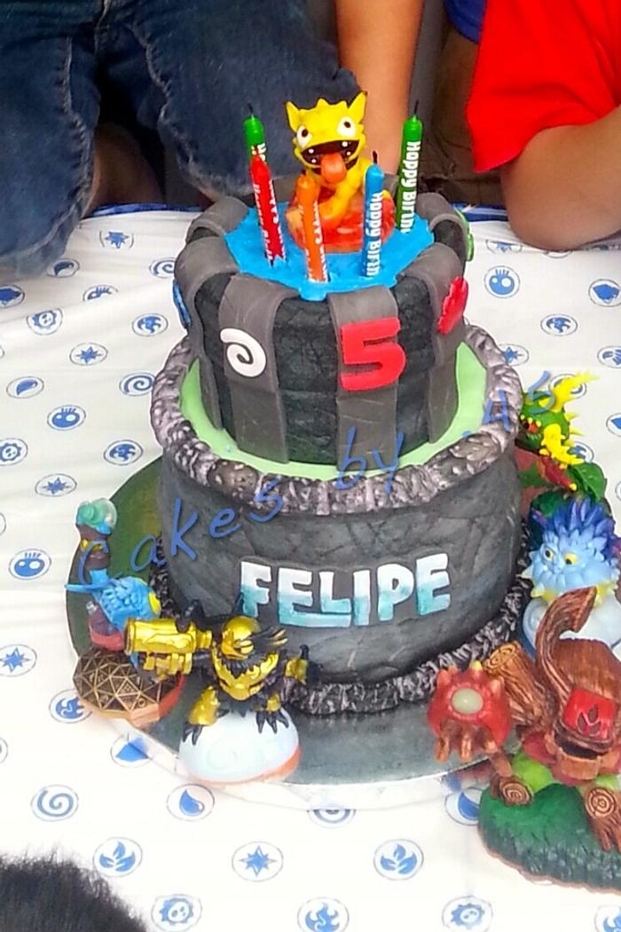 Skylander's Birthday Cake