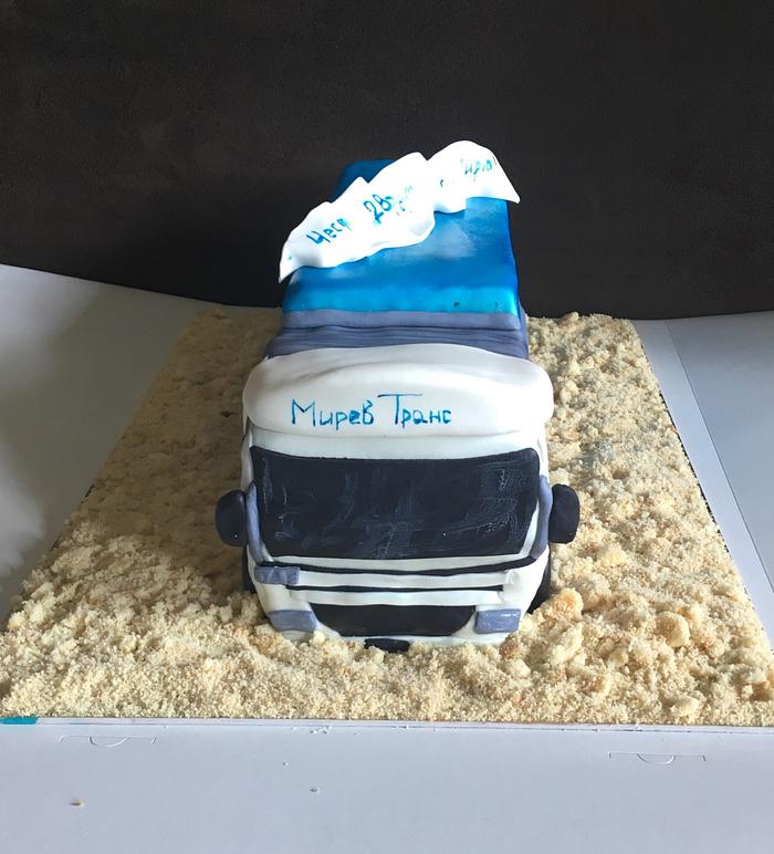 Truck 3D cake