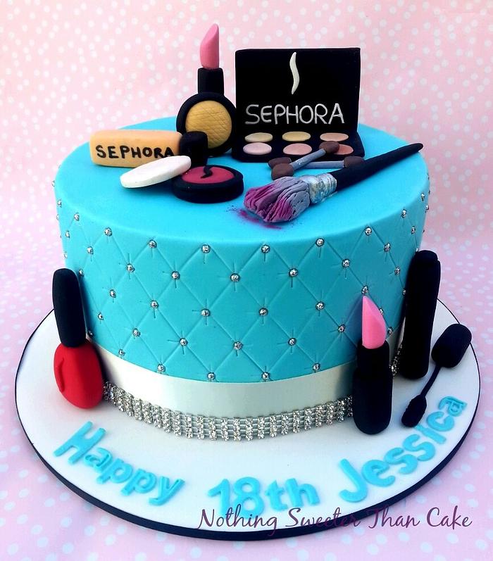 Sweet 16th make up Cake Sephora
