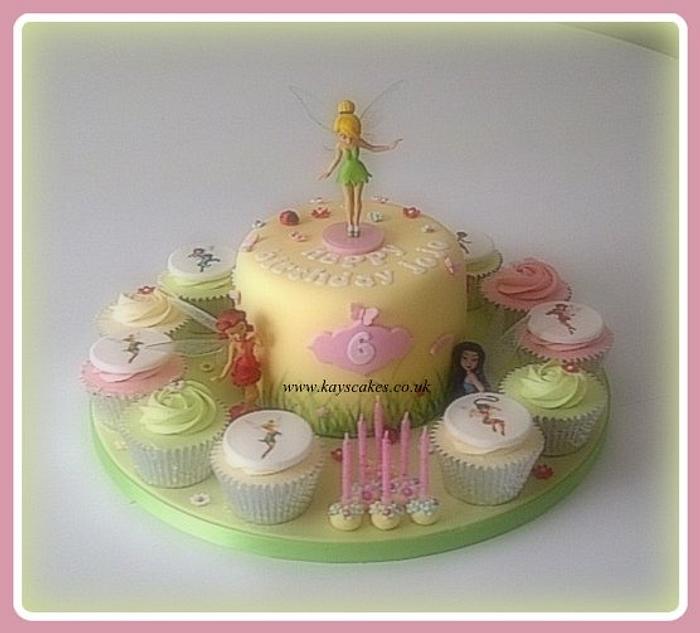 Fairy Themed Birthday Cake