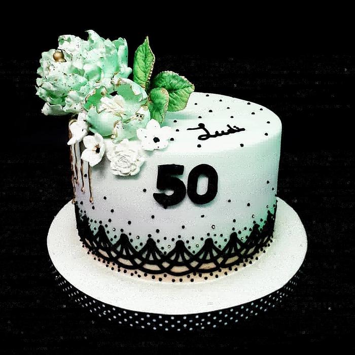 Cake 50 años