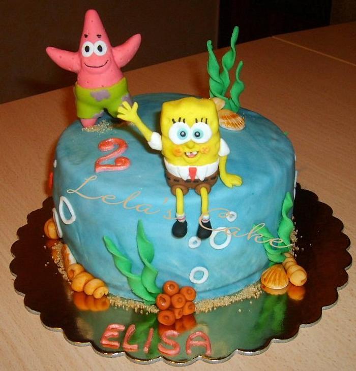 sponge bob cake 2