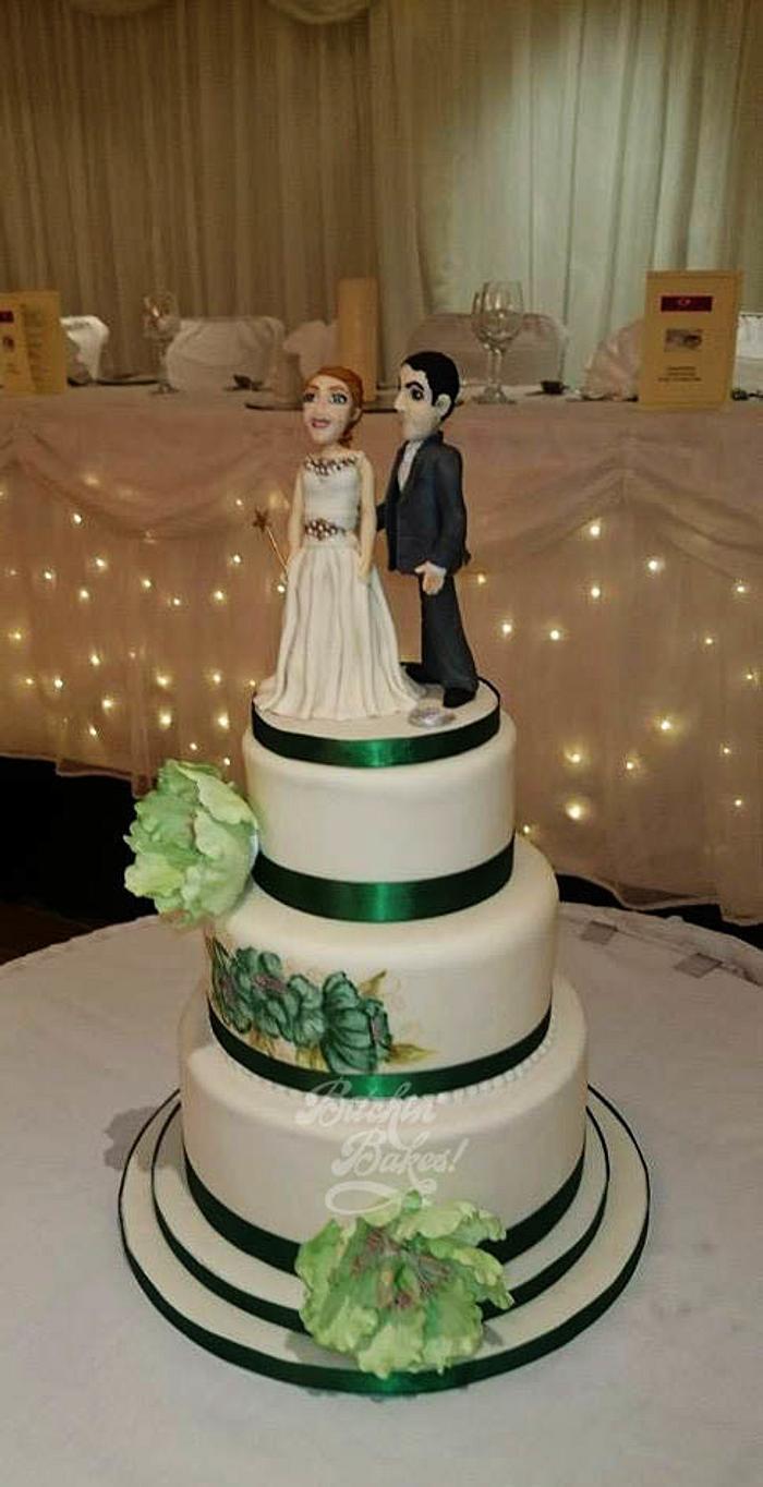 My very first wedding cake