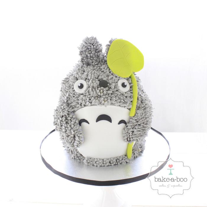 Totoro cake tutorial