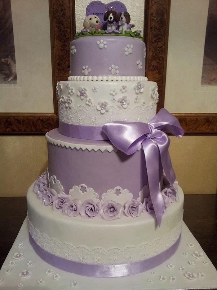 bau wedding cake