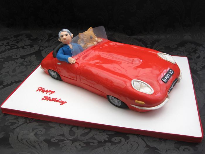 3d car cake