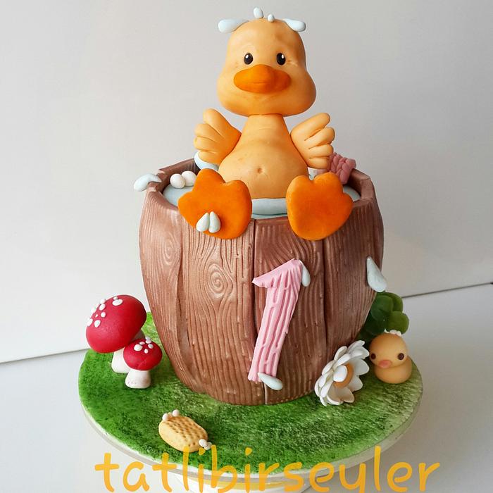 ducky cake
