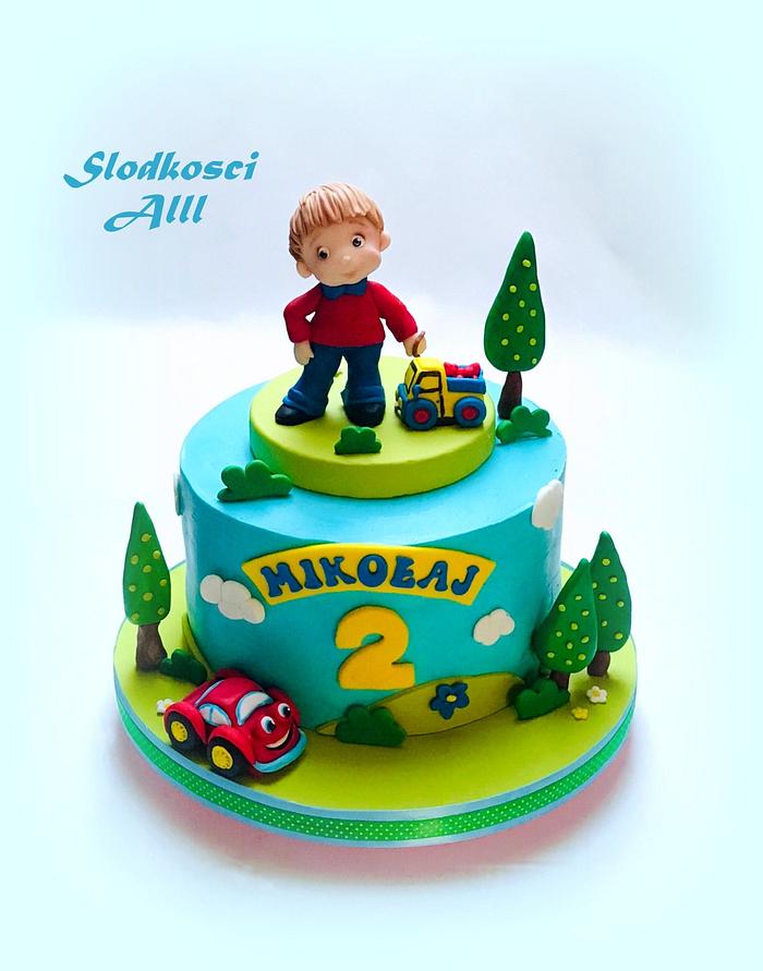 Little Boy Birthday Cake