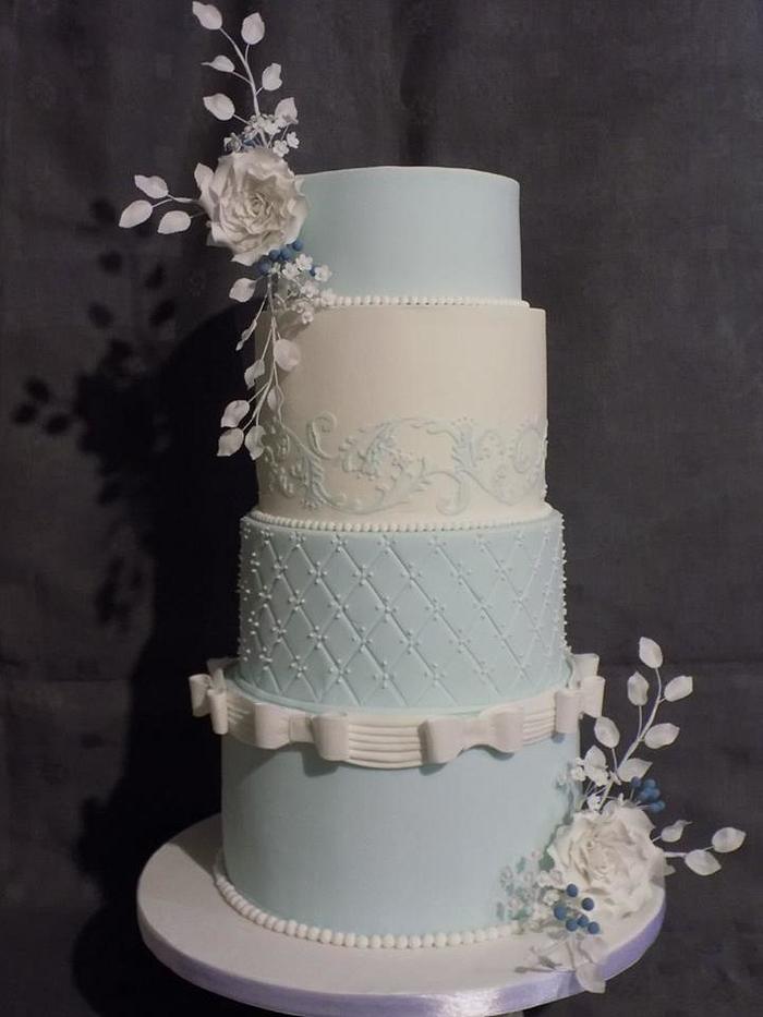 Cinderella wedding cake