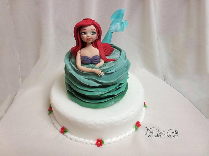 Ariel cake topper