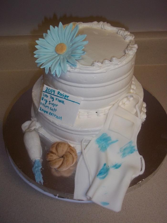 2014 Baking and Decorative Arts Graduation Cake