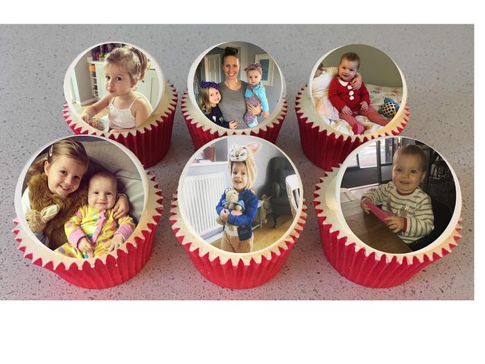 Photo topper Cupcakes