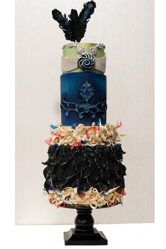 Cake Inspired by Alegria Cirque du Soleil