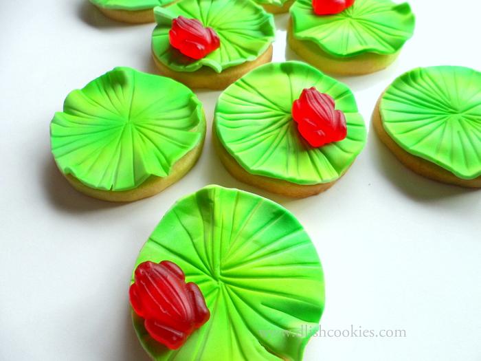 Lilly pad cookies