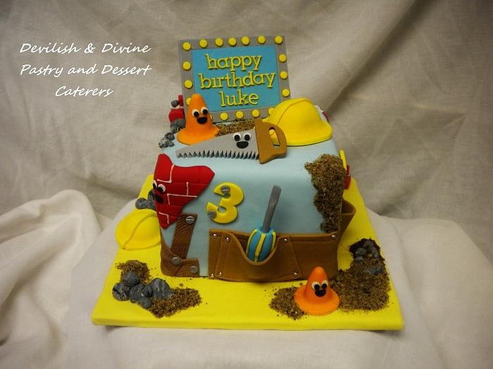 "Builder" cake