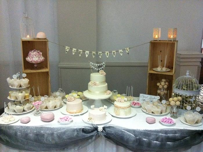 Another dessert wedding table 