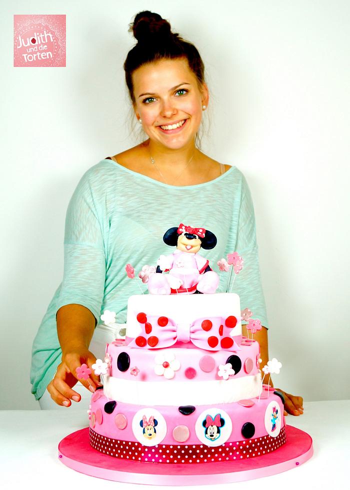 Minnie Mouse Cake by Judith Walli, Judith und die Torten