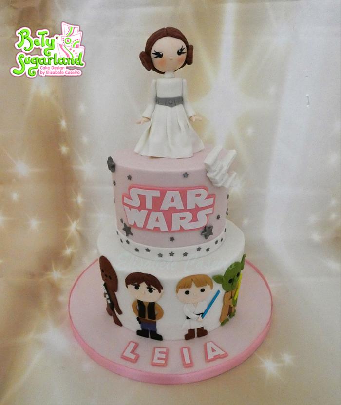 Princess Leia cake