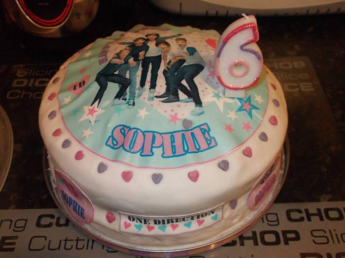 daughter's 6th birthday cake