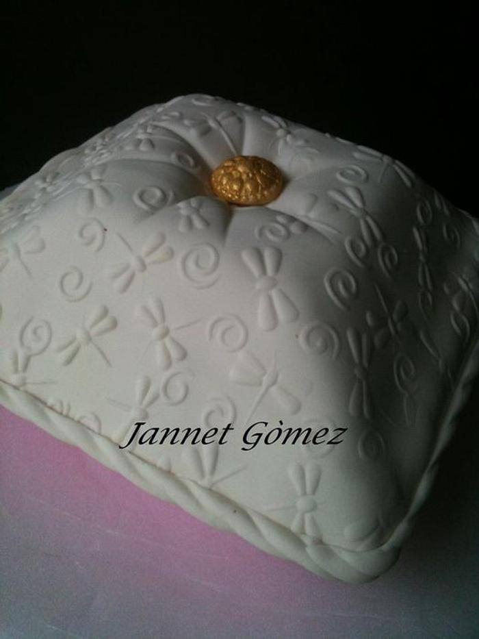 Pillow Cake, Jannet Gòmez Cake Desing