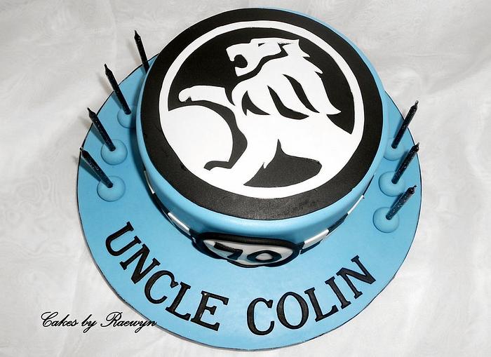 Holden Cake for a Very Special Uncle :)