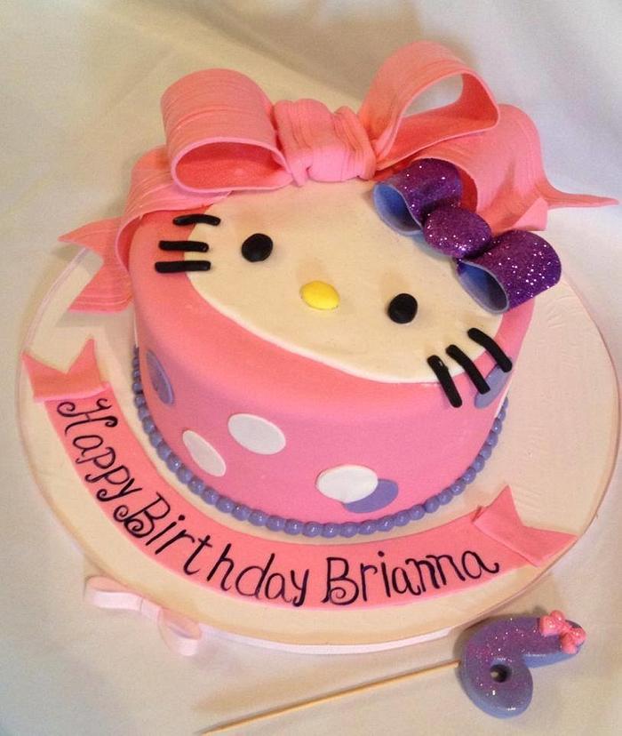 Hello Kitty Birthday Bow