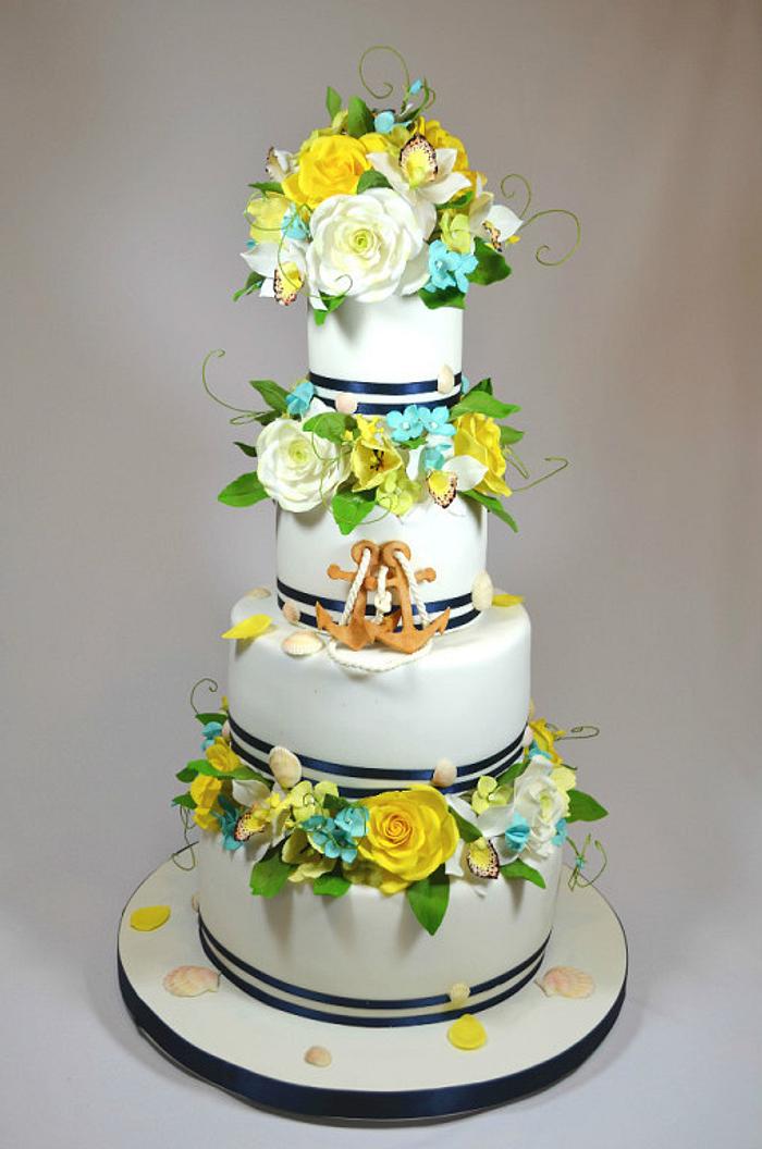 Wedding cake marine
