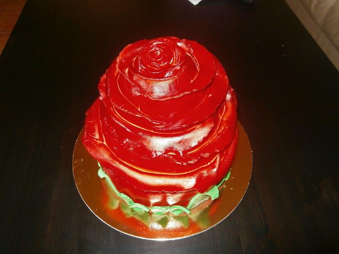 Rose cake