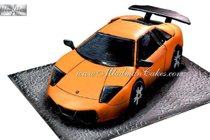 Lamborghini 3D Cake