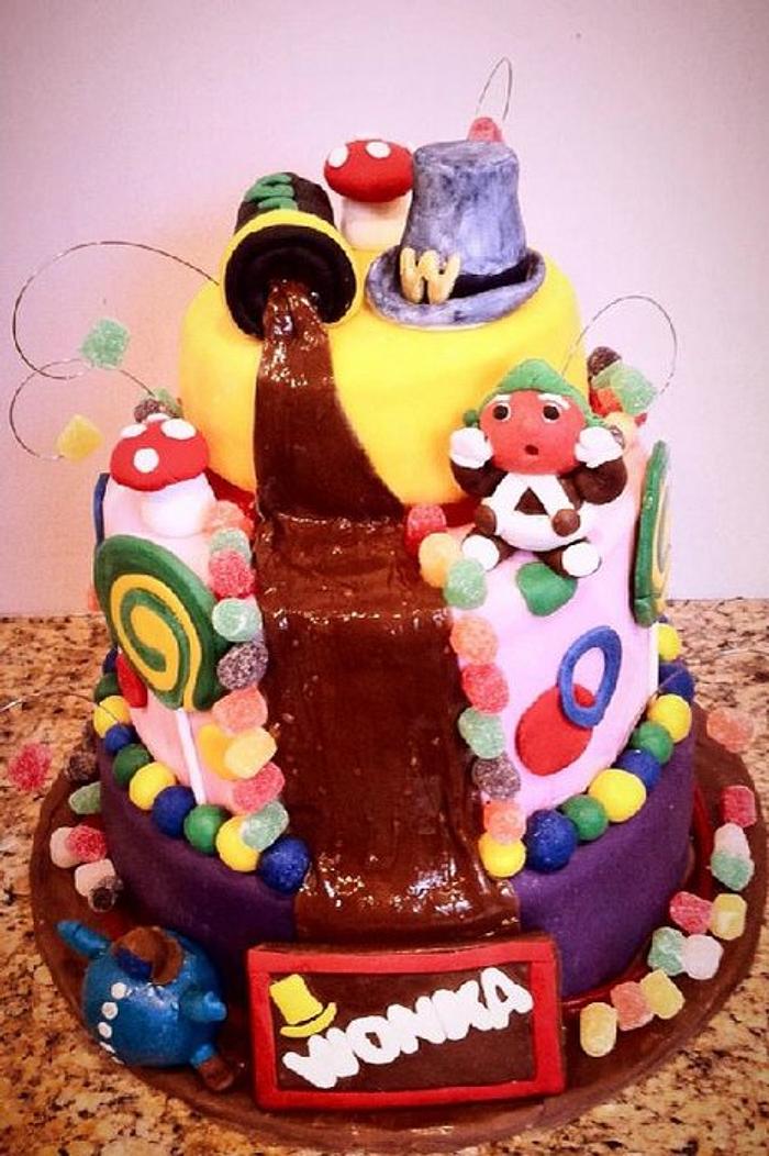 Willy Wonka Celebration Cake