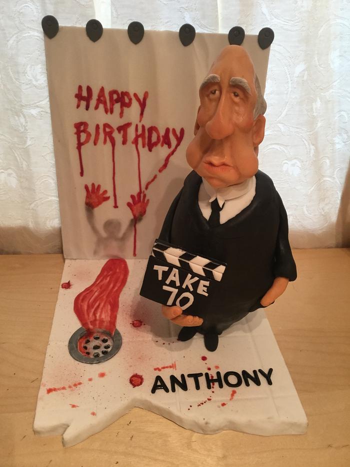 Alf Hitchcock -Psycho Birthday Cake! 