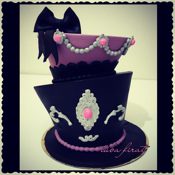 topsy turvy cake 